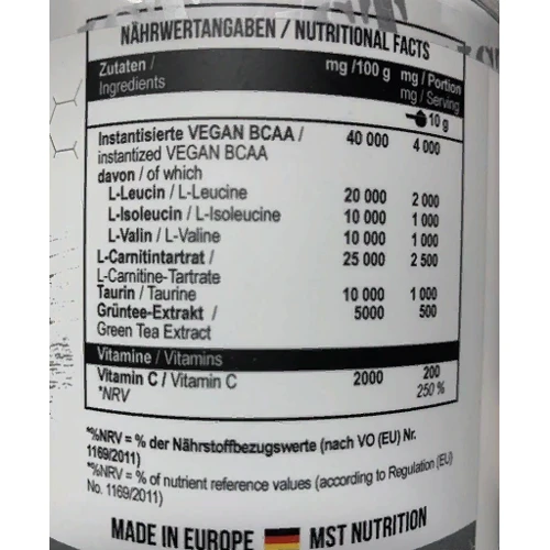 Жиросжигатель MST Nutrition L-Carnitine+Amino 300 g /30 servings/ Limoncello: Пол Унисекс