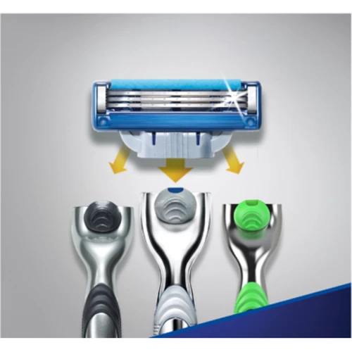 Gillette Mach3 Turbo Сменные кассеты для бритья 12 шт.: Количество в упаковке, шт 12