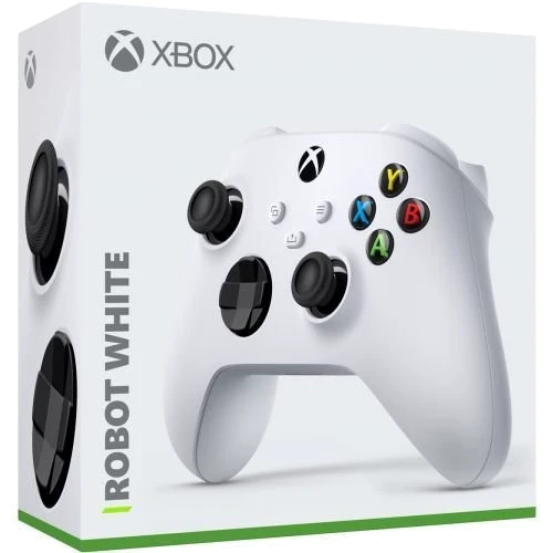 Аксессуар для приставок Microsoft Xbox Series X | S Wireless Controller with Bluetooth Robot White (QAS-00002) фото 4