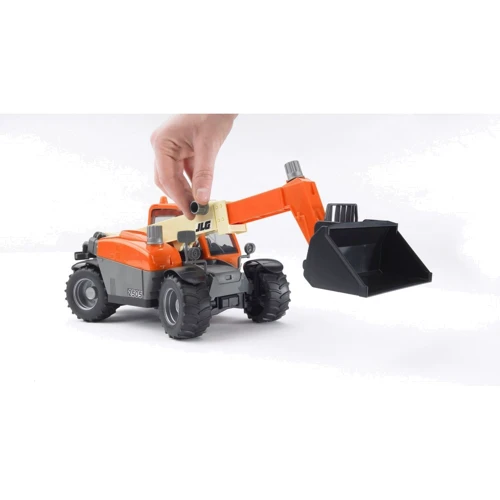 Машинка-навантажувач Bruder JLG 2505 Telehandler з телескопічним ковшем (02140): Комплектація одна модель