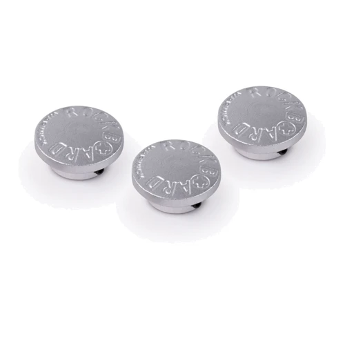 Футконтроллер Наконечники для кнопок ROCKBOARD StomPete Footswitch Topper (Silver)