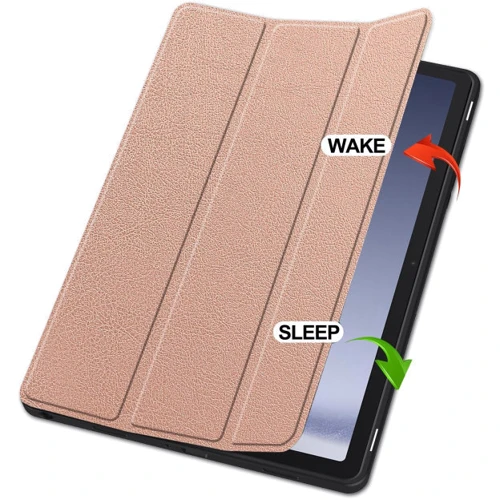 Аксесуар для планшетних ПК BeCover Flexible TPU Mate Rose Gold для Samsung Galaxy Tab A9 Plus SM-X210/SM-X215/SM-X216 (710346)