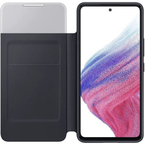 Чехол для телефонов Samsung S View Wallet Cover Black (EF-EA536PBEGRU) for Samsung A536 Galaxy A53 5G: Тип чехол-книжка