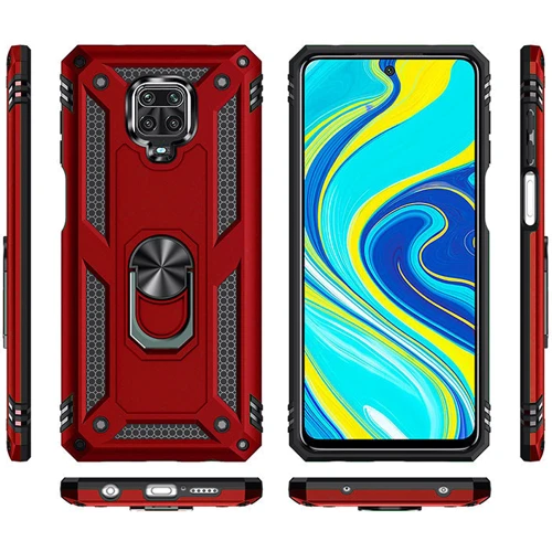 Чехол для телефонов BeCover Military Red for Xiaomi Redmi Note 9S/Note 9 Pro/Note 9 Pro Max (704965)