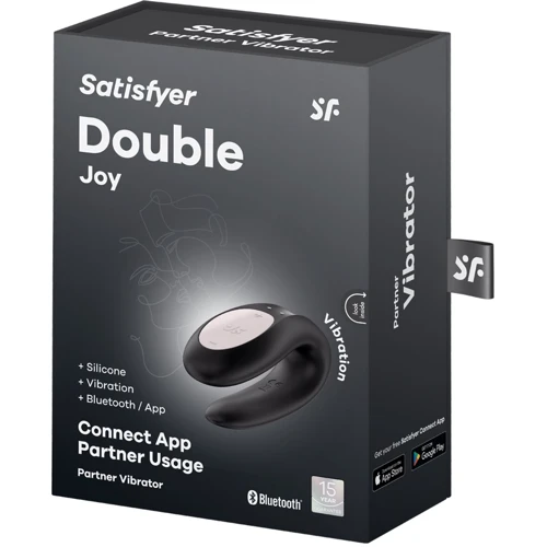 Вібратор для пар Satisfyer Double Joy Black