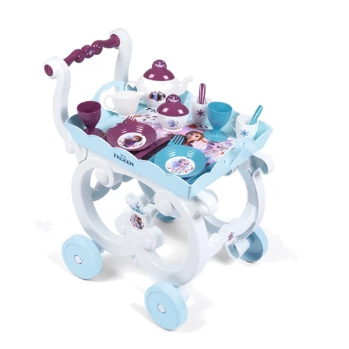 Тележка Smoby Фроузен 2 со съемным подносом и сервизом, 17 акс., 44 х 31 х 47,5 см, 3+ (310517)