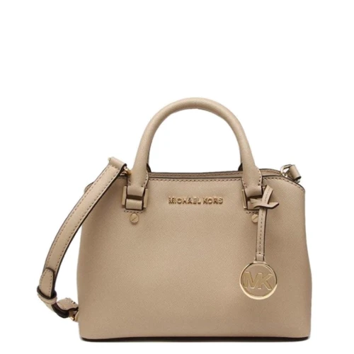 Женская сумка тоут Michael Kors бежевая (192877690887)