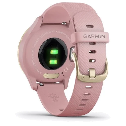 Смарт-годинник Garmin Vivomove 3s Light Gold Stainless Steel Bezel w. Dust Rose and Silicone B. (010-02238-01): Сумісні ОС Android / iOS