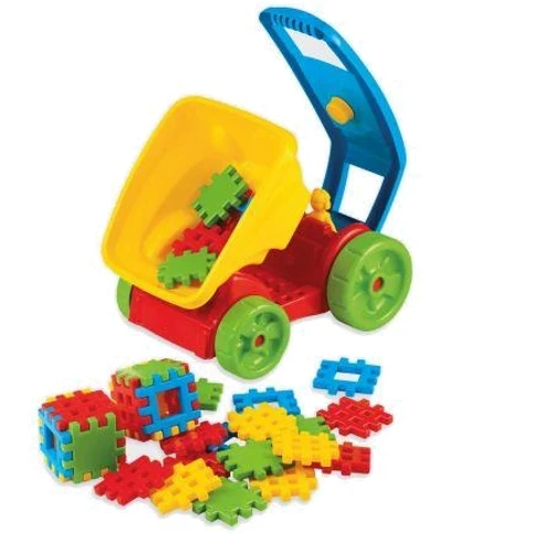 Машинка Marioinex пластиковая Gobo с конструктором (901274): Производитель Marioinex