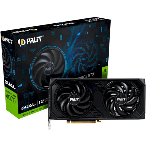 Видеокарта Palit GeForce RTX 4070 Dual (NED4070019K9-1047D)