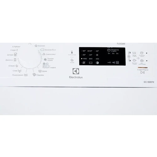 Стиральная машина Electrolux EWT1062IFW: Количество программ стирки 14