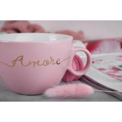 Чашка Limited Edition Amore 420 мл (HTK-004): Объем 420 мл