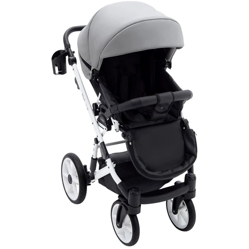 Универсальная коляска 2 в 1 Bair Kiwi White ECO BKW-15 серый (680740) фото 7
