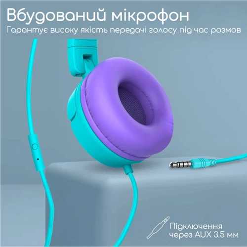 Наушники Promate Jewel Aqua (jewel.aqua) фото 4