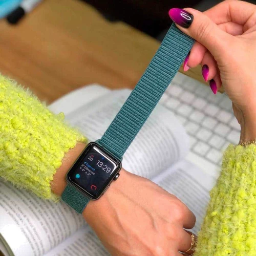 Epik Nylon Pine Green for Apple Watch 38/40/41/42mm фото 4
