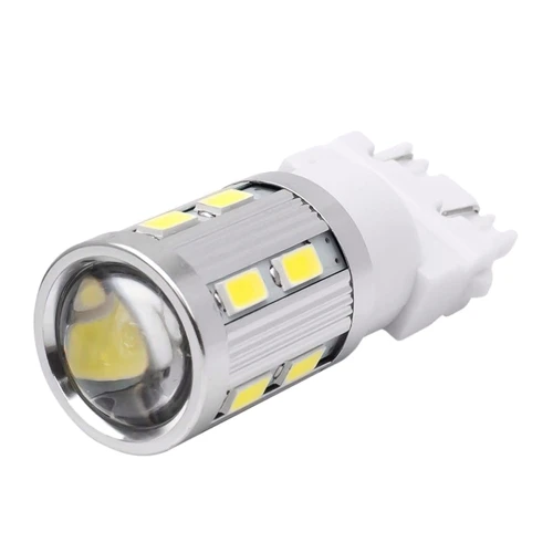 iDial 486 P27 / 7W 5050SMD 12-24V 6000K (2 шт.): Головне світло Повороти, ДГЗ, Габарити