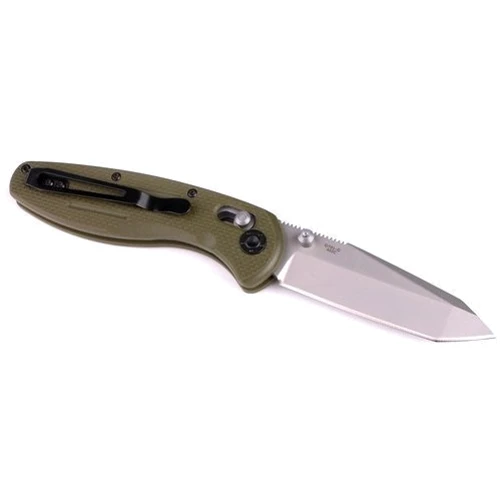 Нож Ganzo G701 Green G10: Система блокировки есть