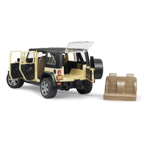 Джип Bruder Wrangler Unlimited Rubicon, М1: 16 (02525): Матеріал пластмасса