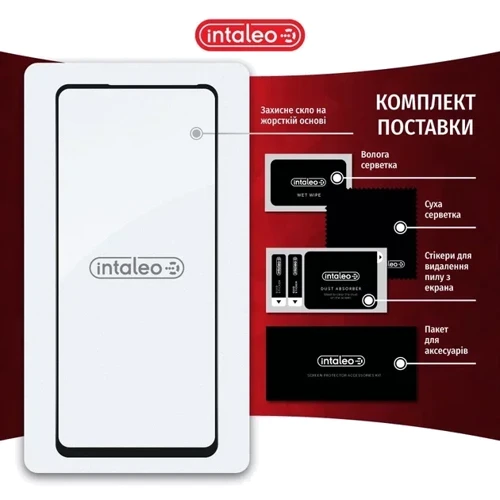 Аксессуар для смартфона Intaleo Tempered Glass Full Glue Black for Infinix Hot 40 фото 7