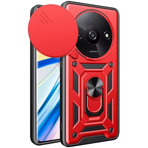 Аксессуар для смартфона Mobile Case Camshield Serge Ring Red for Xiaomi Redmi A3