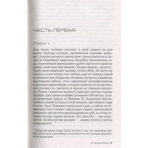 Терри Хейз. Я Пилигрим: Количество страниц 768
