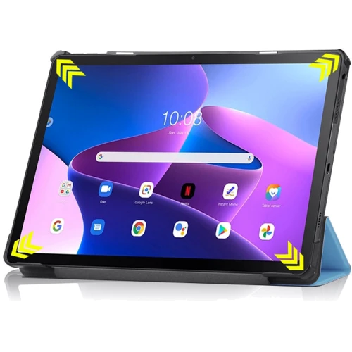 Аксессуар для планшетных ПК BeCover Flexible TPU Mate Blue for Lenovo Tab M10 Plus TB-125F (3rd Gen)/K10 Pro TB-226 10.61 (712523)