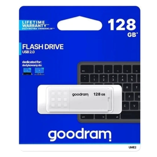 USB-флешка Goodram 128GB UME2 White USB 2.0 (UME2-1280W0R11) фото 5