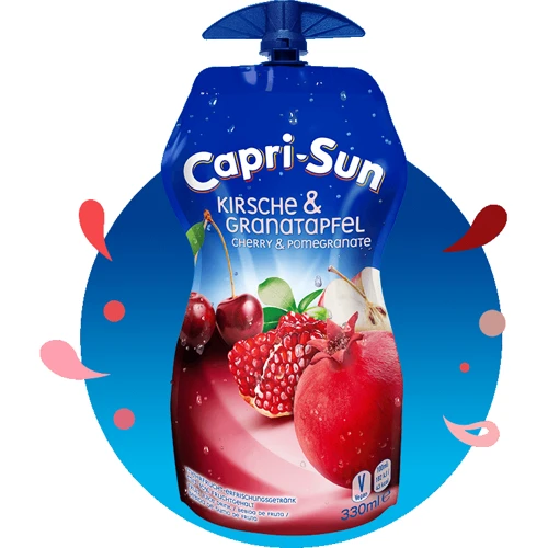 Сок Capri-Sun Kirsche - Granatapfel, 330 г (WT4309): Объем, л 0.33