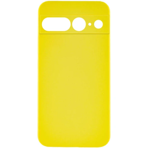 Чехол для телефонов Lakshmi Case Silicone Cover Full Camera Yellow for Google Pixel 7 Pro