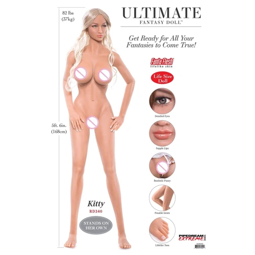 Секс-кукла Pipedream Ultimate Fantasy Dolls Kitty, 168 см