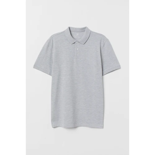 Поло H&M 6999240 XS серое
