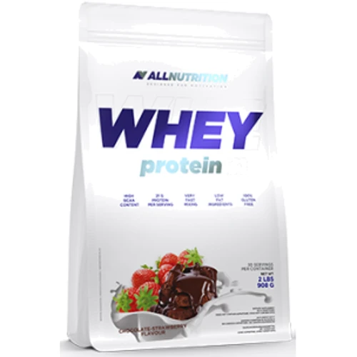 Протеин All Nutrition Whey Protein 908 g /27 servings/ Chocolate Strawberry