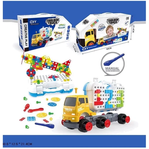 Гра Магічні пластини 3 в1 Машина вантажівка (CXL200-63): Виробник Noname