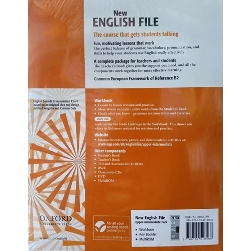 New English File Upper-Intermediate: Workbook with Answer Booklet with MultiROM: Виробник Oxford University Press
