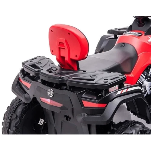 Дитячий електромобіль-квадроцикл Bambi Racer чорно-червоний (M 4868EL-3(24V)): Матеріал коліс EVA