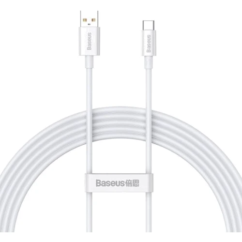 Кабель Baseus USB Cable to USB-C Superior Series Fast Charging Data 100W 2m White (P10320102214-03)