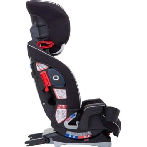 Автокрісло Graco SlimFit LX Isofix Slate, сірий (8AE998SLTEU): Внутрішні ремені 5-ти точковий ремінь з м'якими накладками