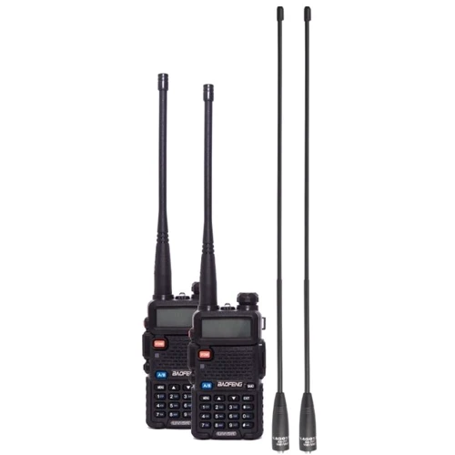 Комплект раций для леса Baofeng UV-5R Forest Black