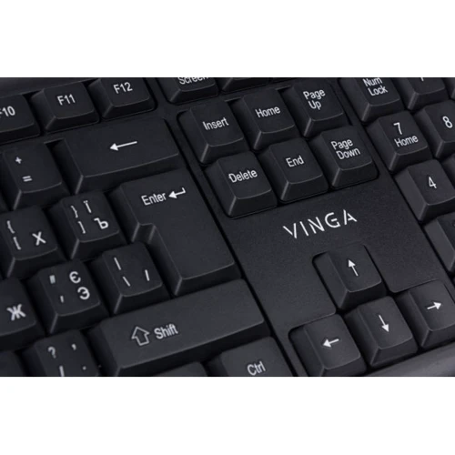 Клавиатура Vinga KB110BK: Интерфейс подключения USB
