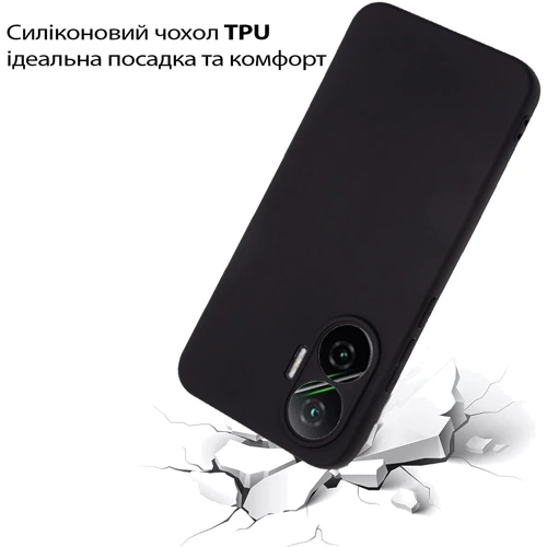 Чехол для телефонов BeCover TPU Case Black for Poco F7 (713776)