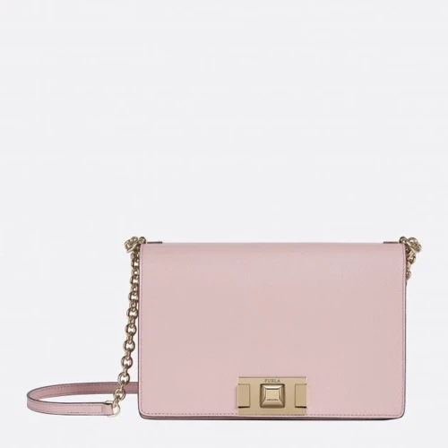 Женская сумка кросс боди Furla Mimi' S Crossbody светло-розовая (1045356): Пол Женский