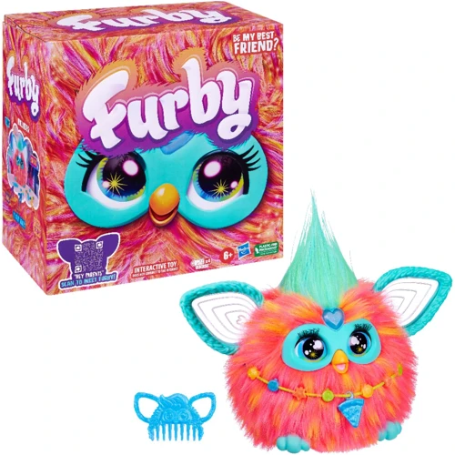 Игрушка интерактивная HASBRO FURBY Furby Коралловый (F6744): Рекомендуемый возраст от 6 лет