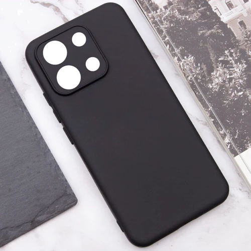 Чохол для телефона Lakshmi Case Silicone Cover Full Camera Black для Xiaomi Poco X6 / Note 13 Pro 5G: Тип накладка на заднюю часть