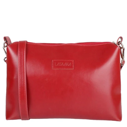 Женская сумка тоут Laskara красная (LK10201-red) фото 13