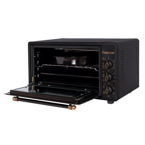 Электродуховка настольная SENCER MF 46E24 Matt Black Rustic: Количество режимов нагрева (работы) 4