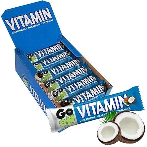 Батончик GoOn Nutrition Vitamin Bar 24x50 g / coconut