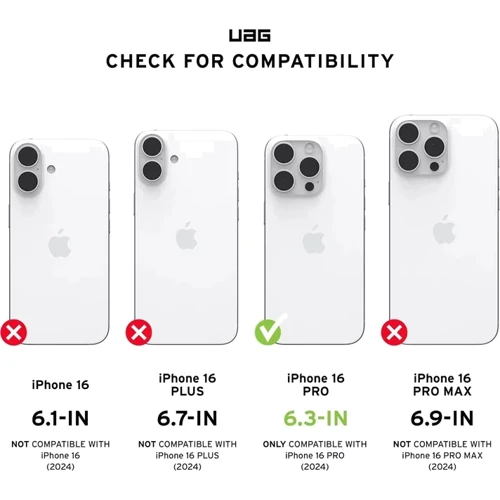 Чехол для iPhone Urban Armor Gear UAG Plyo Magsafe LE Maroon/Yellow Ombre (114481114780) for iPhone 16 Pro Max