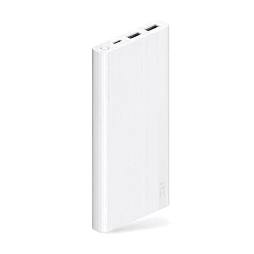 Внешний аккумулятор Xiaomi ZMI Power Bank 10000mAh 18W 2хUSB+USB-C White (JD810)