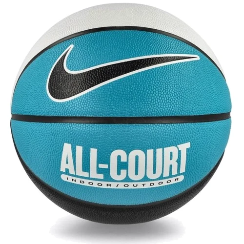 М'яч для гри Nike EVERYDAY ALL COURT 8P DEFLATED WHITE/TEAL NEBULA/BLACK/BLACK баскетбольний 07