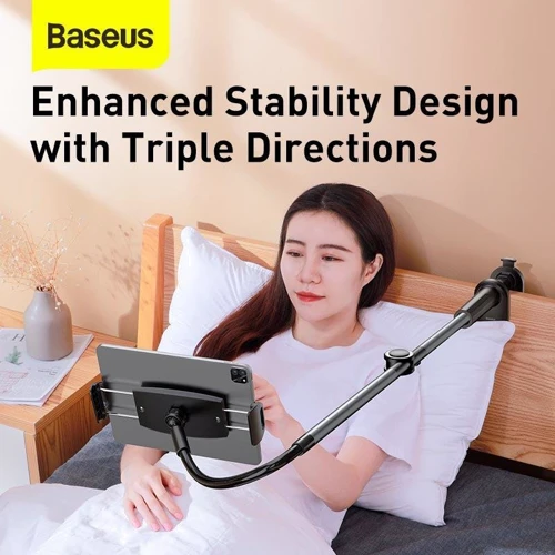 Держатель Baseus Unlimited Adjustment Lazy Pro Gray (LUZQ000013) for Tablets and Smartphones from 4.7'' to 12.9'' фото 13
